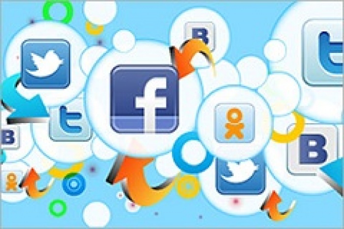 Активность русскоязычных пользователей в социальных сетях 