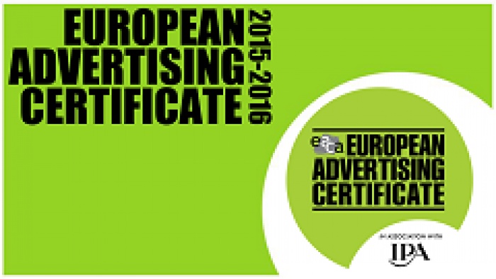 Новый набор на получение международного сертификата European Advertising Certificate 2016