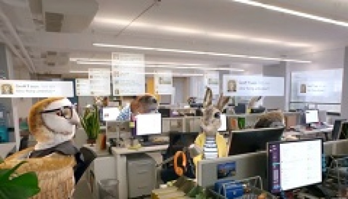 Мультяшные звери прорекламировали мессенджер