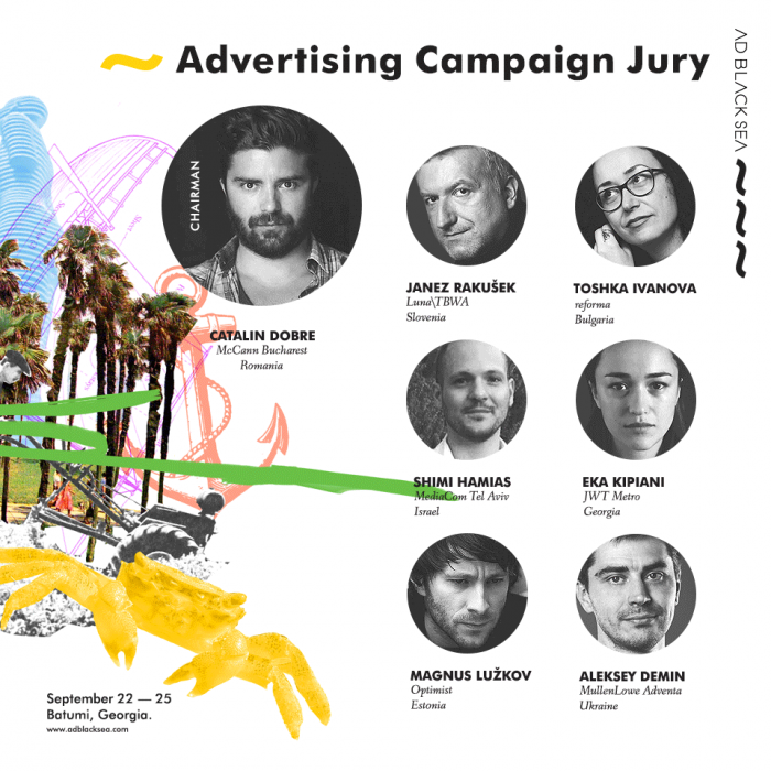 Обладатель 28 каннских львов возглавил команду жюри Advertising campaigns на Ad Black Sea 2016 