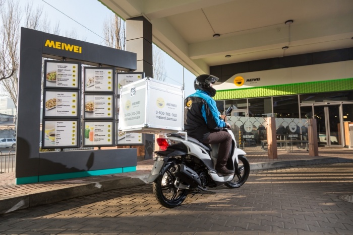 Ресторан Meiwei сети «ОККО» запустил собственную бесплатную доставку