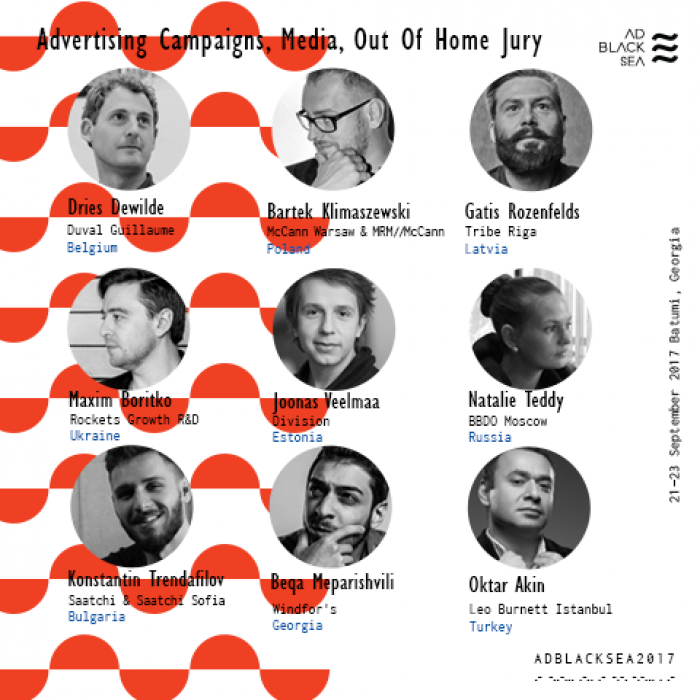 Ad Black Sea 2017 объявляет команду Advertising Campaigns, Media и Out of Home жюри