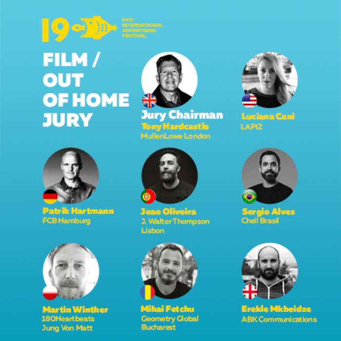 19-ий КМФР оголосив журі Film / Out of Home