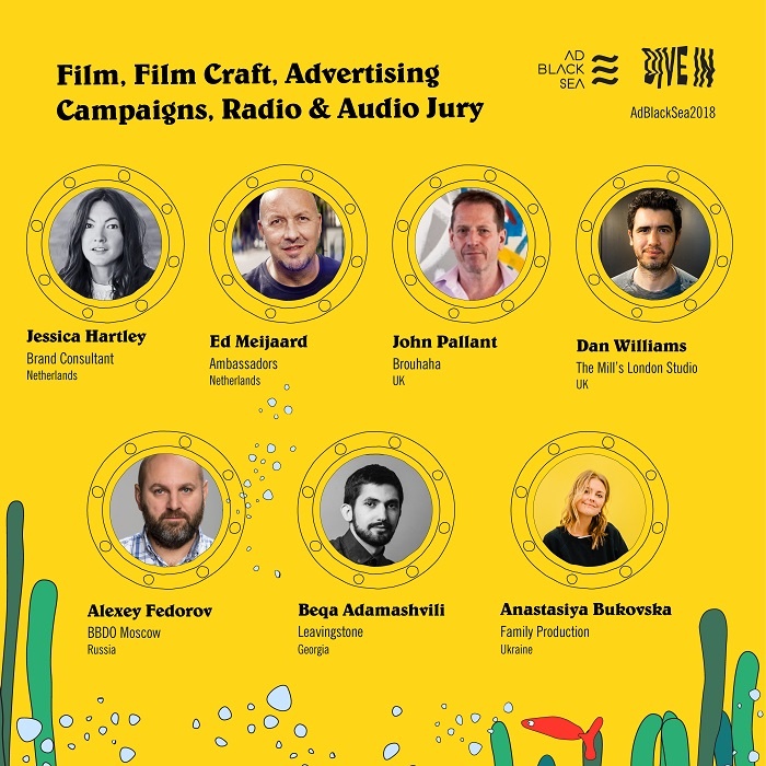 Ad Black Sea 2018 оголошує першу суддівську команду