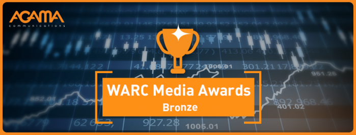 OMD MEDIA DIRECTION, МЕДІЙНИЙ ДИВІЗІОН AGAMA COMMUNICATIONS,  ВИГРАВ БРОНЗУ В КОНКУРСІ WARC MEDIA AWARDS 