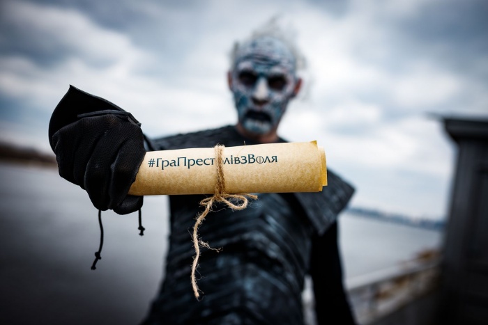 Білі ходоки з Вестеросу спустилися в київське метро