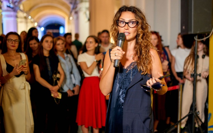 Украинское кино на Ukrainian Fashion Week: NAVRO, Патока и Белинская раскрыли секреты коллаборации с FILM.UA Group