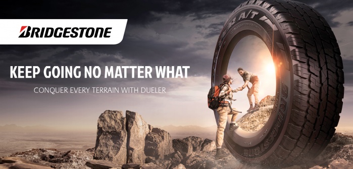 «Продолжай движение, несмотря ни на что»: Serviceplan запустил первую кампанию для Bridgestone MEA