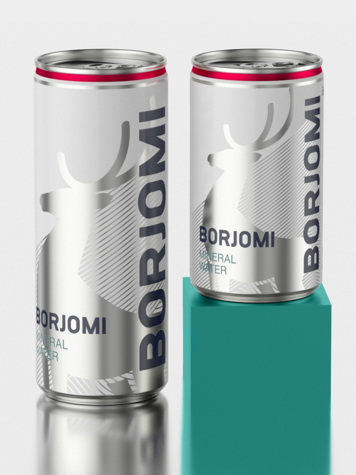 Сміливий формат Borjomi: маленька банка із сильним характером