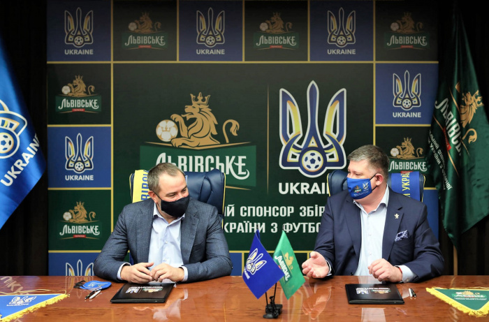 «Львівське» – новый Национальный спонсор сборной Украины по футболу