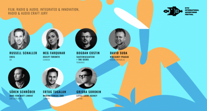 КМФР 2021 представляє журі Film, Radio & Audio, Integrated & Innovation, Radio & Audio Craft