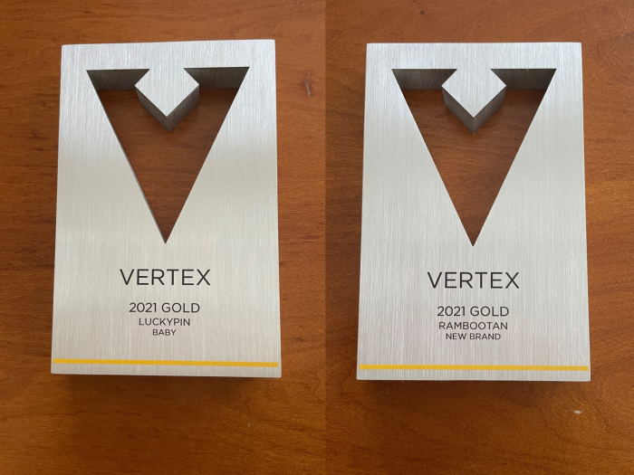 Дизайн упаковки собственных торговых марок EVA отмечен наивысшими наградами международного конкурса Vertex Award