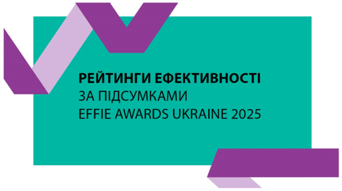 Рейтинги ефективності за підсумками Effie Awards Ukraine 2025