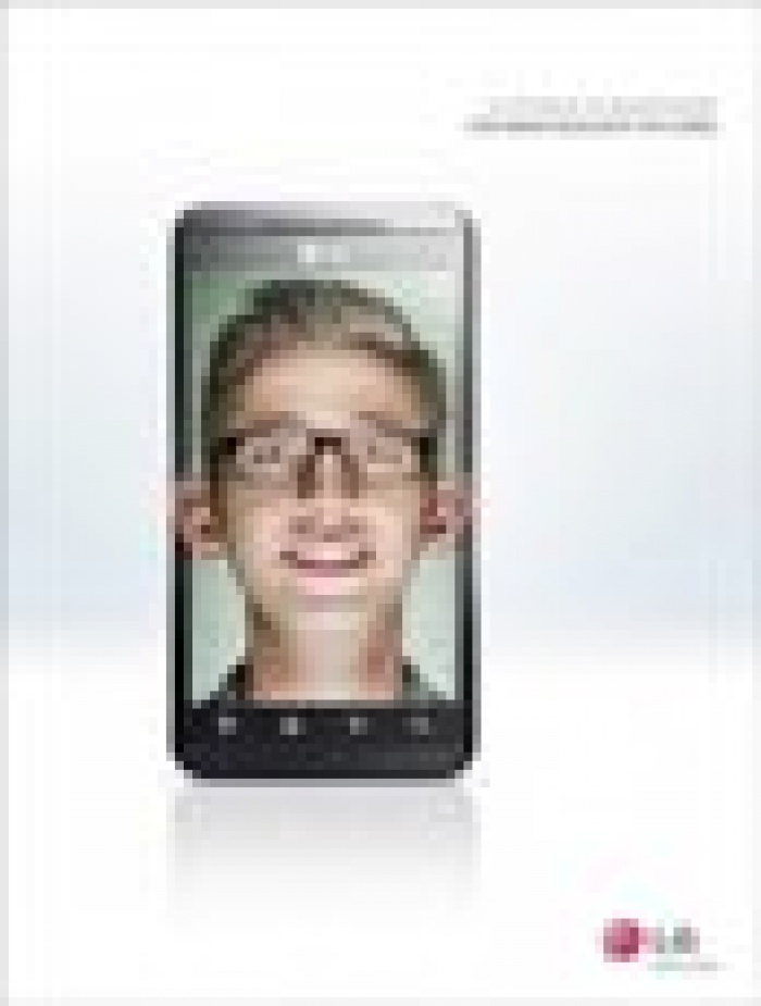 LG Optimus 3D Smartphone. Для более реалистичных фото