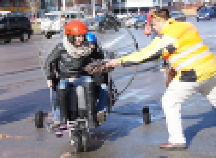 Виталий Зорин устроил первоапрельский розыгрыш для киевлян и гостей столицы